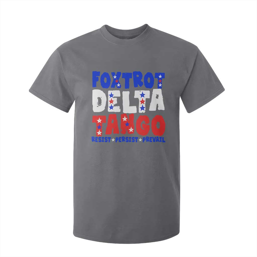 FDT Foxtrot Delta Tango T Shirt For Kid TS09 Charcoal Print Your Wear