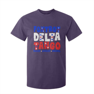 FDT Foxtrot Delta Tango T Shirt For Kid TS09 Purple Print Your Wear