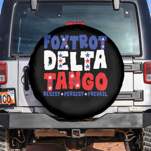 FDT Foxtrot Delta Tango Spare Tire Cover TS09 No hole Black Print Your Wear