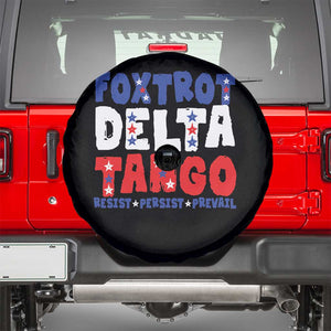 FDT Foxtrot Delta Tango Spare Tire Cover TS09 Black Print Your Wear