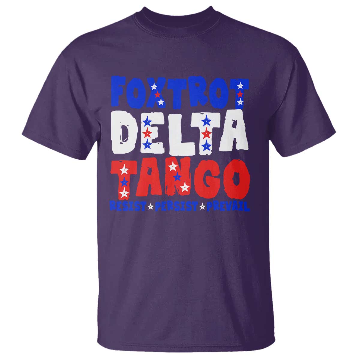 FDT Foxtrot Delta Tango T Shirt TS09 Purple Print Your Wear