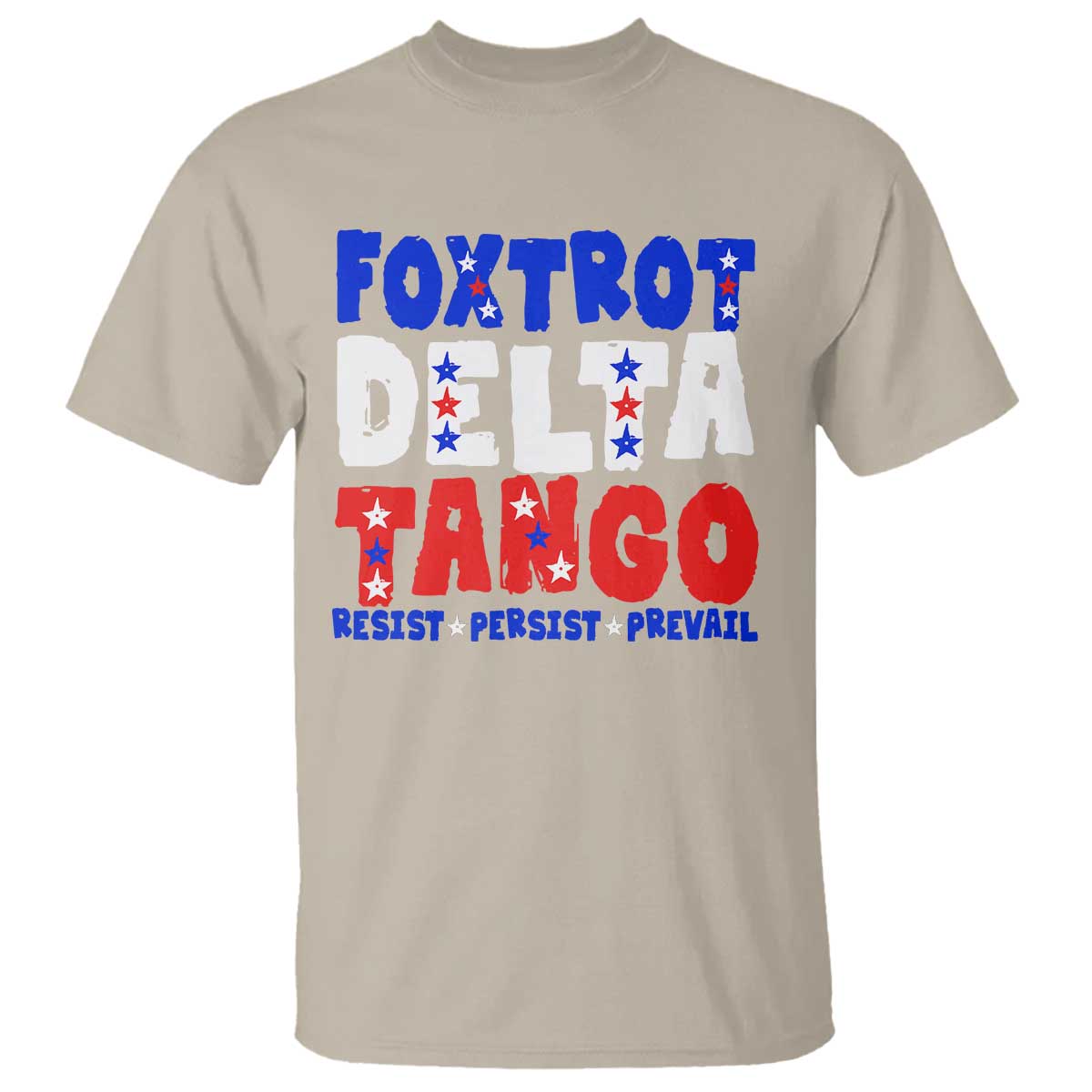 FDT Foxtrot Delta Tango T Shirt TS09 Sand Print Your Wear