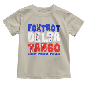 FDT Foxtrot Delta Tango Toddler T Shirt TS09 Sand Print Your Wear