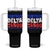 FDT Foxtrot Delta Tango Tumbler With Handle TS09 One Size: 40 oz Black Print Your Wear