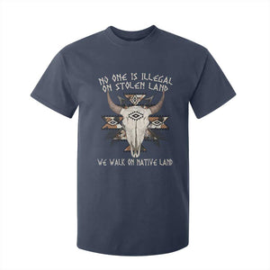 No One Is illegal On Stolen Land T Shirt For Kid TS09 Navy Print Your Wear