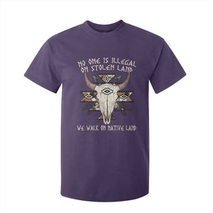 No One Is illegal On Stolen Land T Shirt For Kid TS09 Purple Print Your Wear