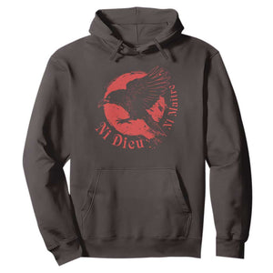Anarchism Hoodie Ni Dieu Ni Maitre Neither God Nor Master TS09 Dark Chocolate Print Your Wear
