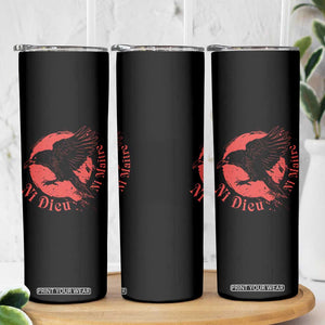 Anarchism Skinny Tumbler Ni Dieu Ni Maitre Neither God Nor Master TS09 Print Your Wear
