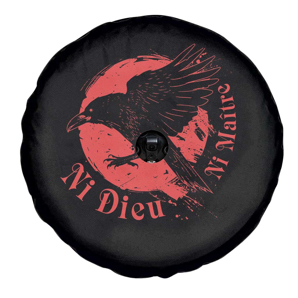 Anarchism Spare Tire Cover Ni Dieu Ni Maitre Neither God Nor Master TS09 Print Your Wear