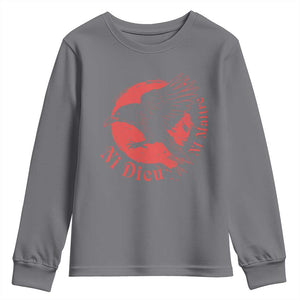 Anarchism Youth Sweatshirt Ni Dieu Ni Maitre Neither God Nor Master TS09 Charcoal Print Your Wear