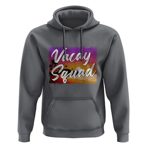 Summer Vacation Hoodie Vacay Squad Funny Beach TS09 Charcoal Print Your Wear