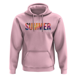 Take Me Where Summer Never Ends Hoodie TS09 Light Pink Print Your Wear