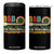 Pickleball Dad 4 in 1 Can Cooler Tumbler The Man The Myth The Legend Retro TS09 One Size: 16 oz Black Print Your Wear