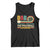 Pickleball Dad Tank Top The Man The Myth The Legend Retro TS09 Black Print Your Wear