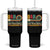 Pickleball Dad Tumbler With Handle The Man The Myth The Legend Retro TS09 One Size: 40 oz Black Print Your Wear
