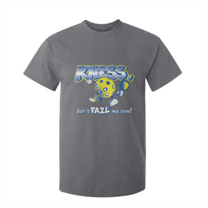 Funny Pickleball T Shirt For Kid Knees Don't Fail Me Now TS09 Charcoal Print Your Wear