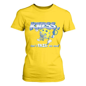 Funny Pickleball T Shirt For Women Knees Don't Fail Me Now TS09 Daisy Print Your Wear