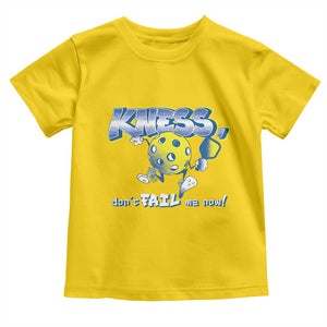 Funny Pickleball Toddler T Shirt Knees Don't Fail Me Now TS09 Daisy Print Your Wear