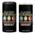 Funny Playing Pickleball Improves Memory Retro 4 in 1 Can Cooler Tumbler TS09 One Size: 16 oz Black Print Your Wear