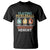 Funny Playing Pickleball Improves Memory Retro T Shirt TS09 Black Print Your Wear