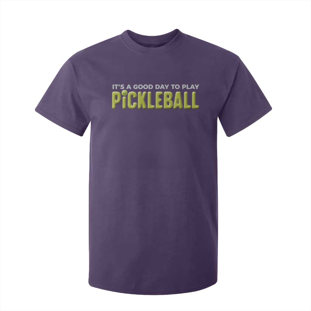 It's A Good Day To Play Pickleball T Shirt For Kid TS09 Purple Print Your Wear