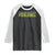 It's A Good Day To Play Pickleball Raglan Shirt TS09 Black White Print Your Wear