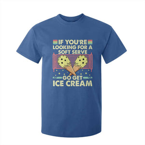 Pickleball T Shirt For Kid If You Wanted A Soft Serve Go Get Ice Cream TS09 Royal Blue Print Your Wear