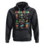 God Says I Am 100 Days Of School Christ Hoodie TS09 Black Printyourwear