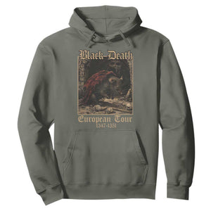 European Tour Creepy Plague Rat Doctor Hoodie TS09 Military Green Printyourwear