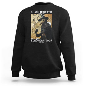 European Tour Plague Doctor Sweatshirt TS09 Black Printyourwear