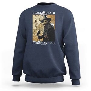 European Tour Plague Doctor Sweatshirt TS09 Navy Printyourwear