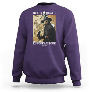 European Tour Plague Doctor Sweatshirt TS09 Purple Printyourwear