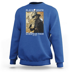 European Tour Plague Doctor Sweatshirt TS09 Royal Blue Printyourwear