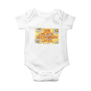 Funny One Mental Breakdown Later Baby Onesie Daisy Mental Health TS09 White Print Your Wear