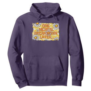 Funny One Mental Breakdown Later Hoodie Daisy Mental Health TS09 Purple Print Your Wear