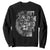 Don't Let the Hard Days Win Sweatshirt Lion Power Mental Health Warrior TS09 Black Print Your Wear