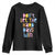 Don't Let the Hard Days Win Youth Sweatshirt TS09 Black Print Your Wear