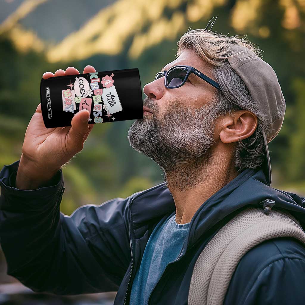 Inspirational A Little Kindness Goes A Long Way 4 in 1 Can Cooler Tumbler TS09 Print Your Wear