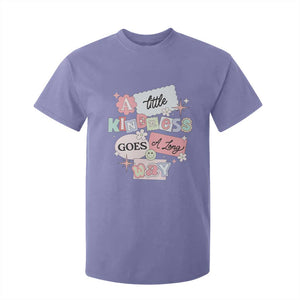 Inspirational A Little Kindness Goes A Long Way T Shirt For Kid TS09 Violet Print Your Wear