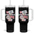 Inspirational A Little Kindness Goes A Long Way Tumbler With Handle TS09 One Size: 40 oz Black Print Your Wear