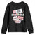 Inspirational A Little Kindness Goes A Long Way Youth Sweatshirt TS09 Black Print Your Wear