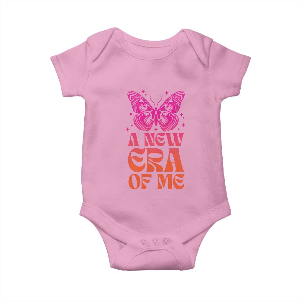 A New Era Of Me Baby Onesie TS09 Light Pink Print Your Wear