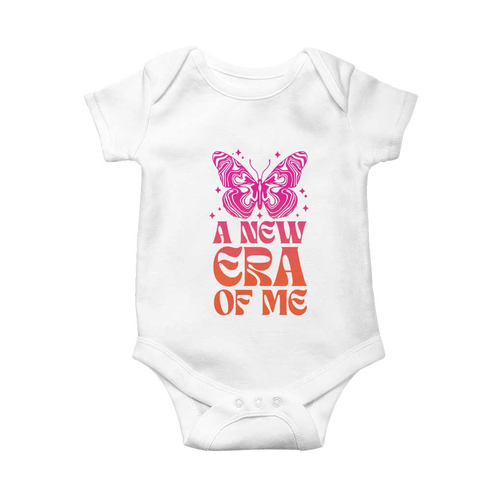 A New Era Of Me Baby Onesie TS09 White Print Your Wear