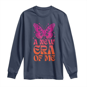 A New Era Of Me Long Sleeve Shirt TS09 Navy Print Your Wear