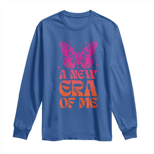 A New Era Of Me Long Sleeve Shirt TS09 Royal Blue Print Your Wear
