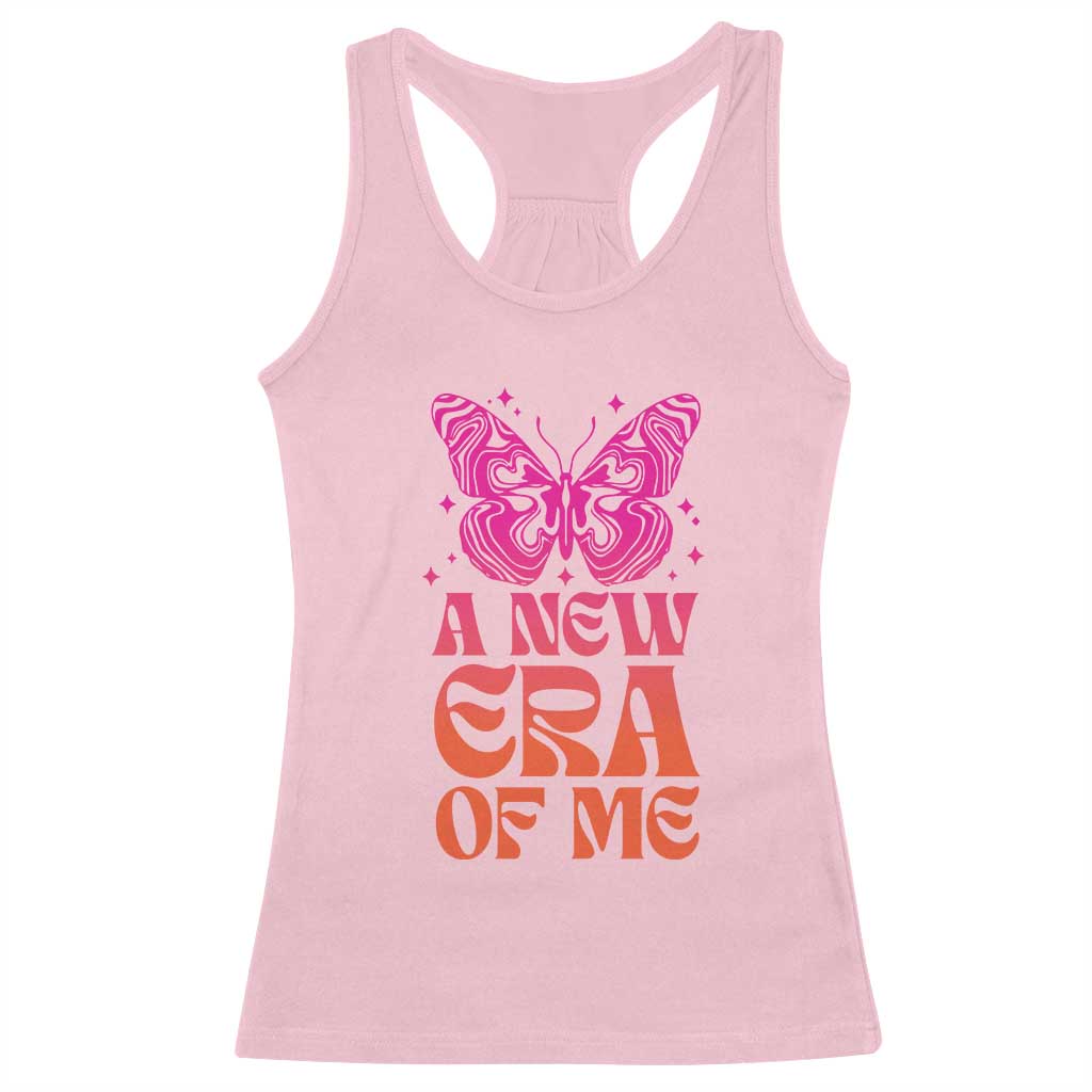 A New Era Of Me Racerback Tank Top TS09 Light Pink Print Your Wear