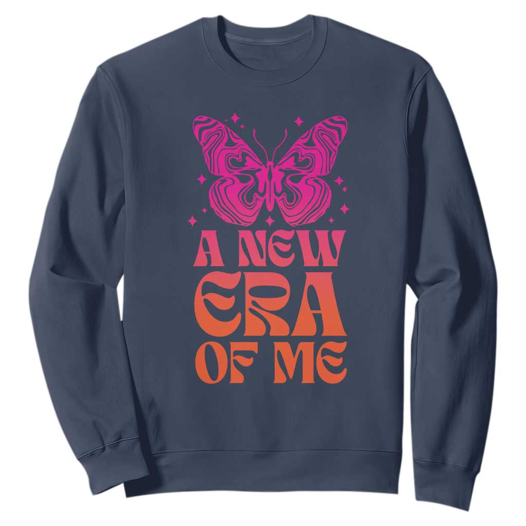 A New Era Of Me Sweatshirt TS09 Navy Print Your Wear