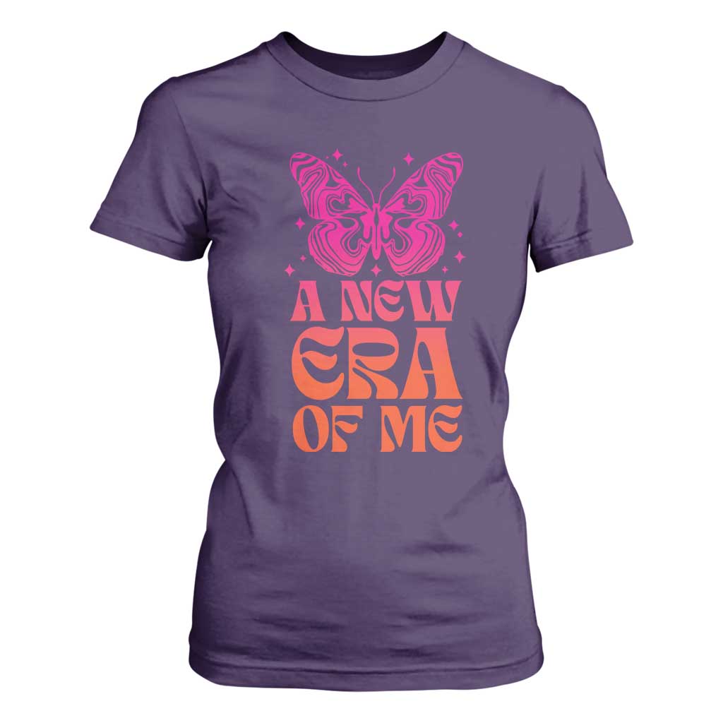 A New Era Of Me T Shirt For Women TS09 Purple Print Your Wear