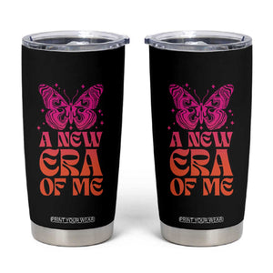 A New Era Of Me Tumbler Cup TS09 Black Print Your Wear