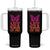 A New Era Of Me Tumbler With Handle TS09 One Size: 40 oz Black Print Your Wear